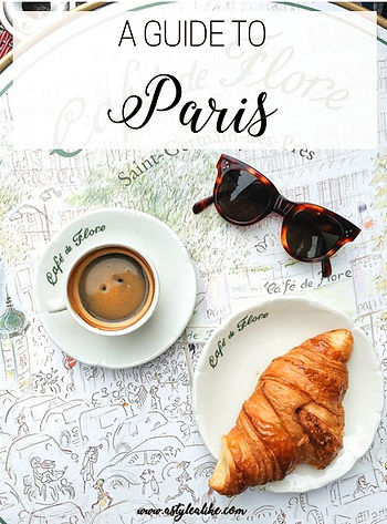 A Guide to Paris l Travel Guide Paris l Week in Paris l A Style Alike