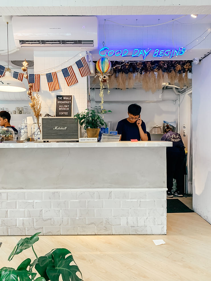 The Whale l Taipei Cafe l Taipei Eats l Taipei Breakfast